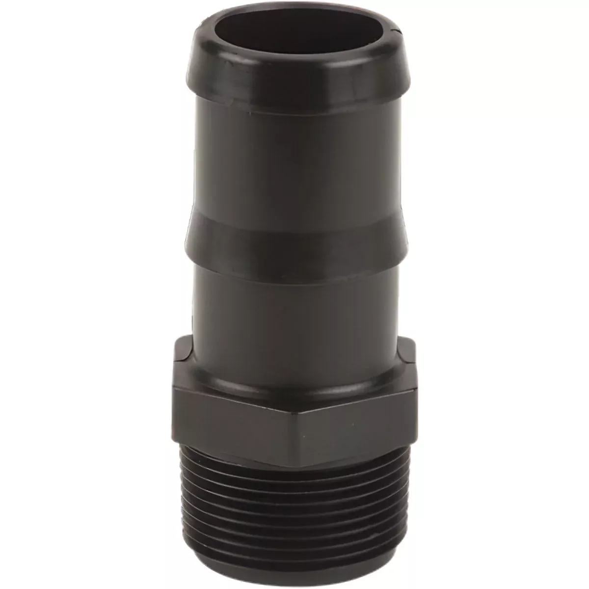 1-1/4 INCH MNPT X 1-1/2 INCH HOSE BARBPOLY