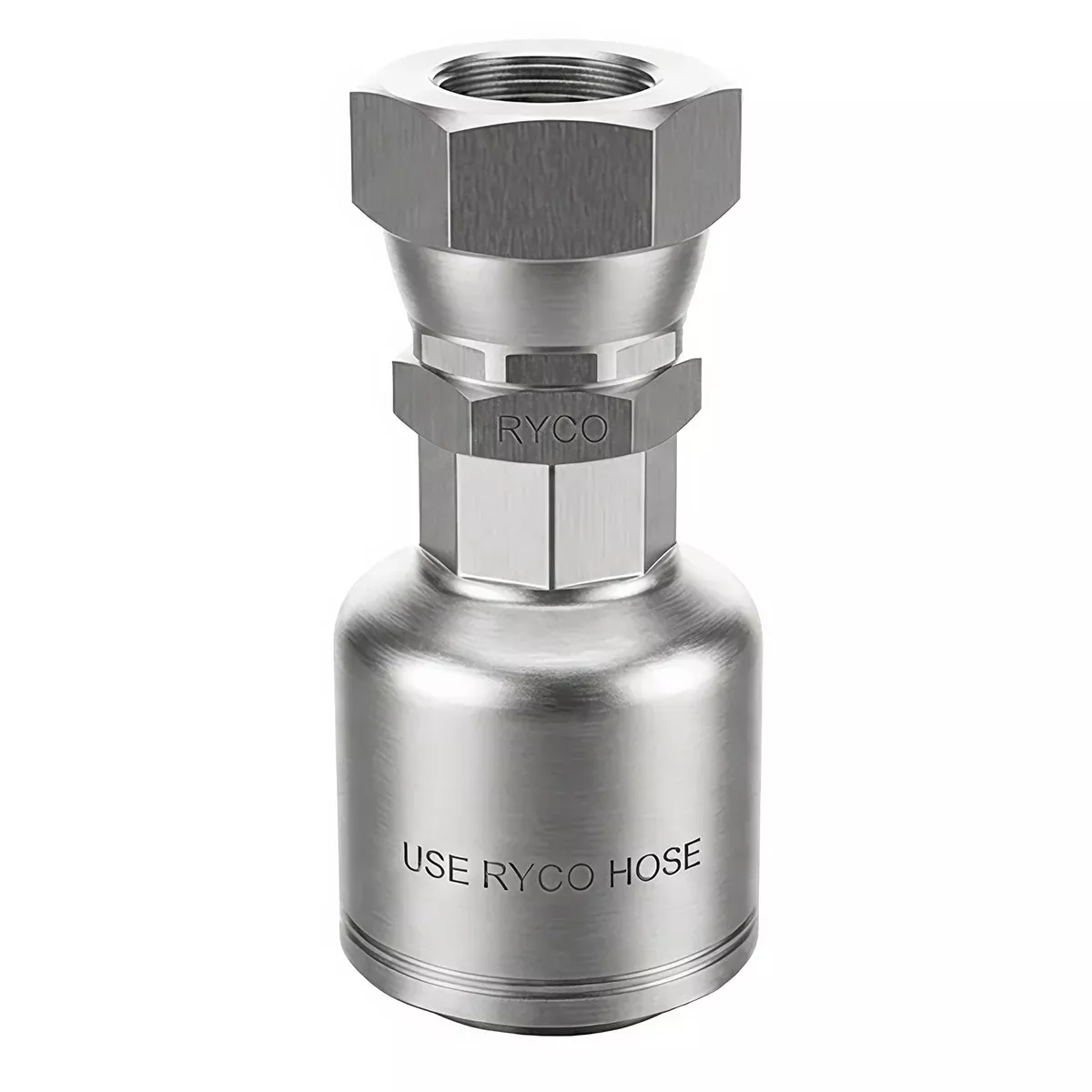 CODE 61 FLANGE WITH 1-1/4 INCH THREAD FOR 1 INCH HOSE