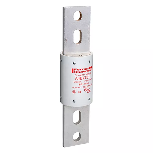 MERSEN A4BY801 801A 600V Mersen Amp-Trap A4BY Series Class L Time-Delay Fuse
