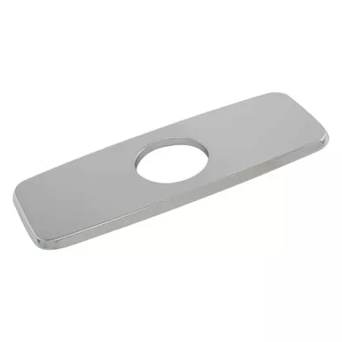 TOTO Four Inch Cover Plate for Faucet Spouts, Polished Chrome
