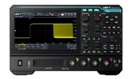 UNI-T MSO1154HD HD Oscilloscope with REAL 12-bit resolution, 150MHz, 2.5 GSa/s, 4 CH, Memory Depth: 100 Mpts, 1,000,000 wfm/s, 7" HD multi-touch display
